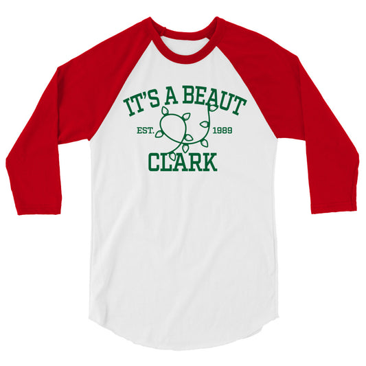 "It's a Beaute Clark" 3/4 Raglan Premium Raglan Shirt