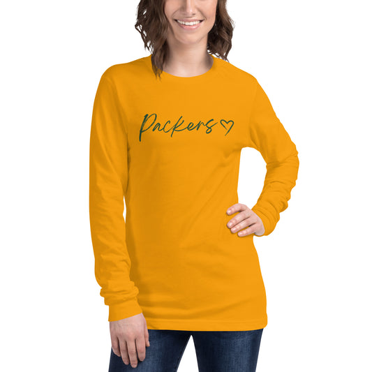 Packers Unisex Long Sleeve Tee