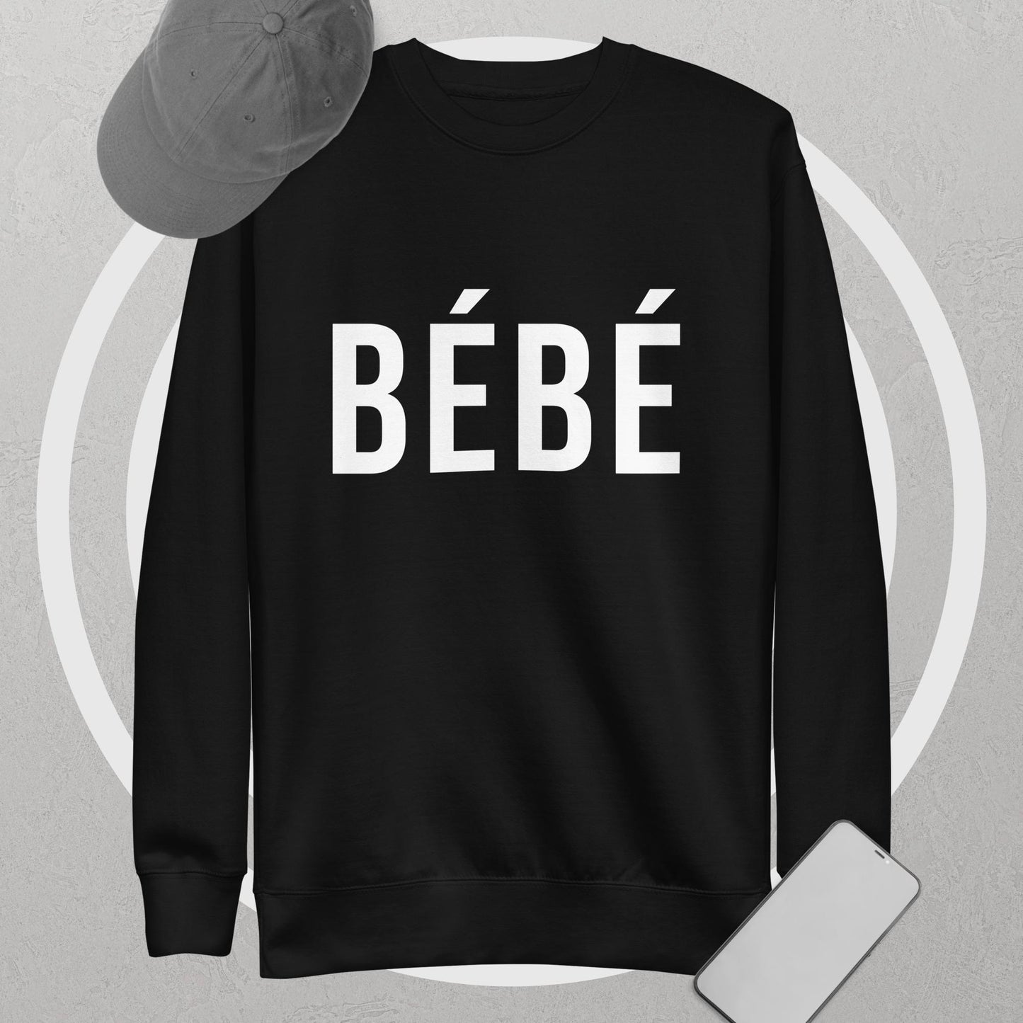 "BEBE" Unisex Premium Crewneck Sweatshirt