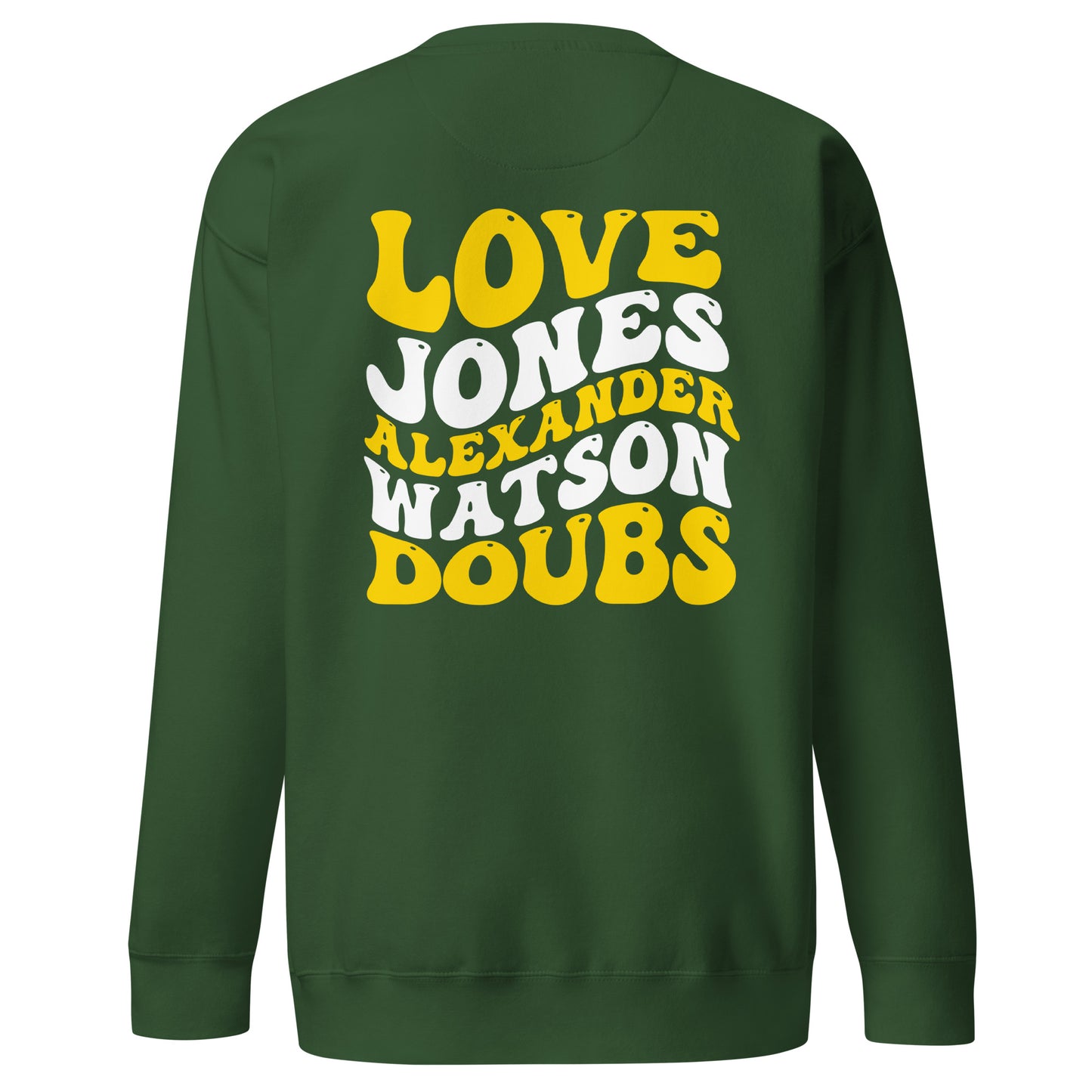 Green Bay Groovy Unisex Premium Sweatshirt