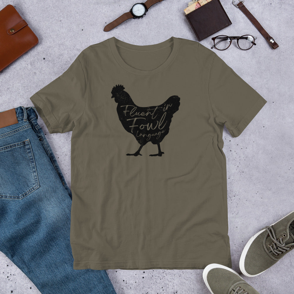 Sweary Chicken Unisex t-shirt