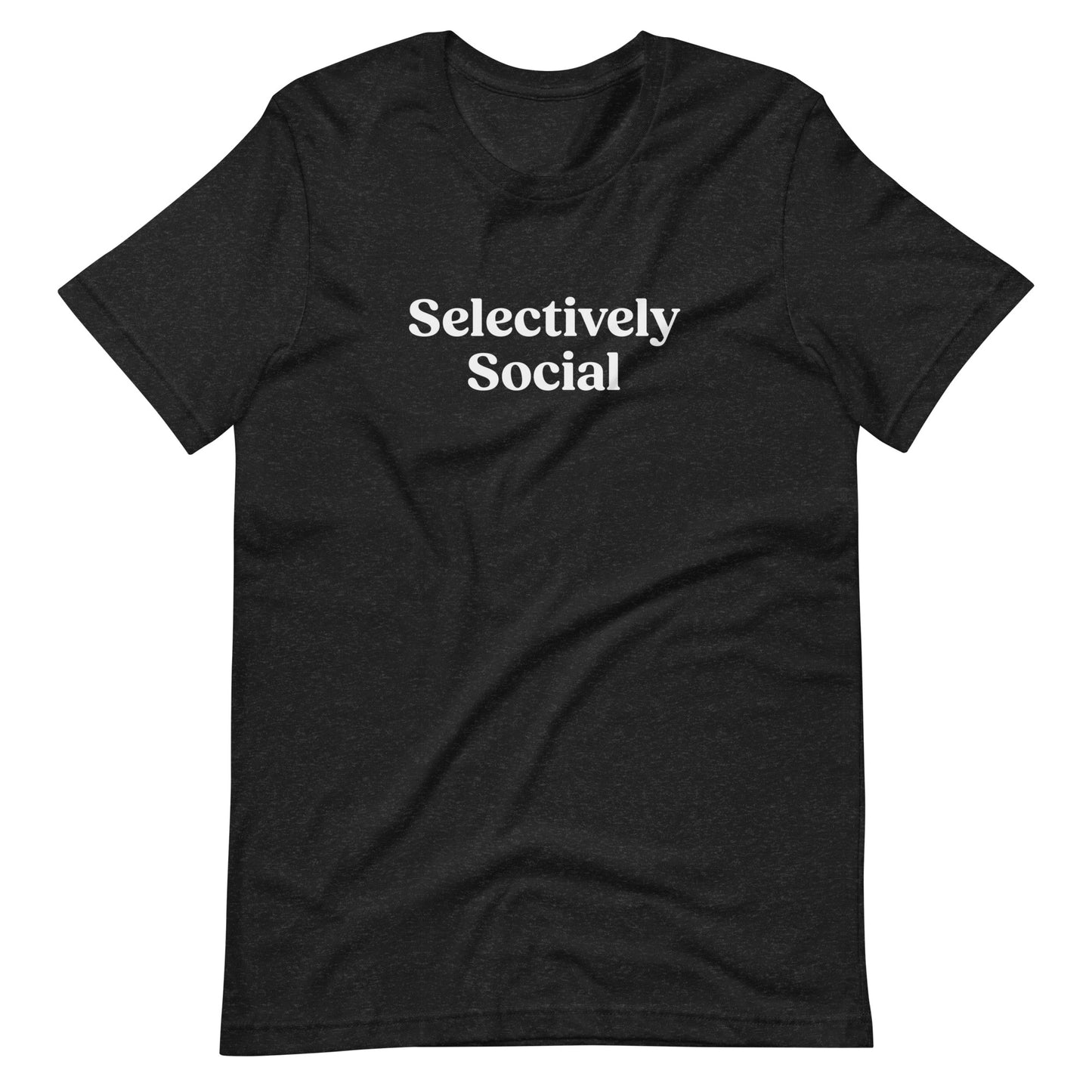 Selectively Social Unisex t-shirt