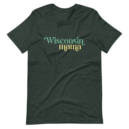 Wisconsin Mama Unisex t-shirt