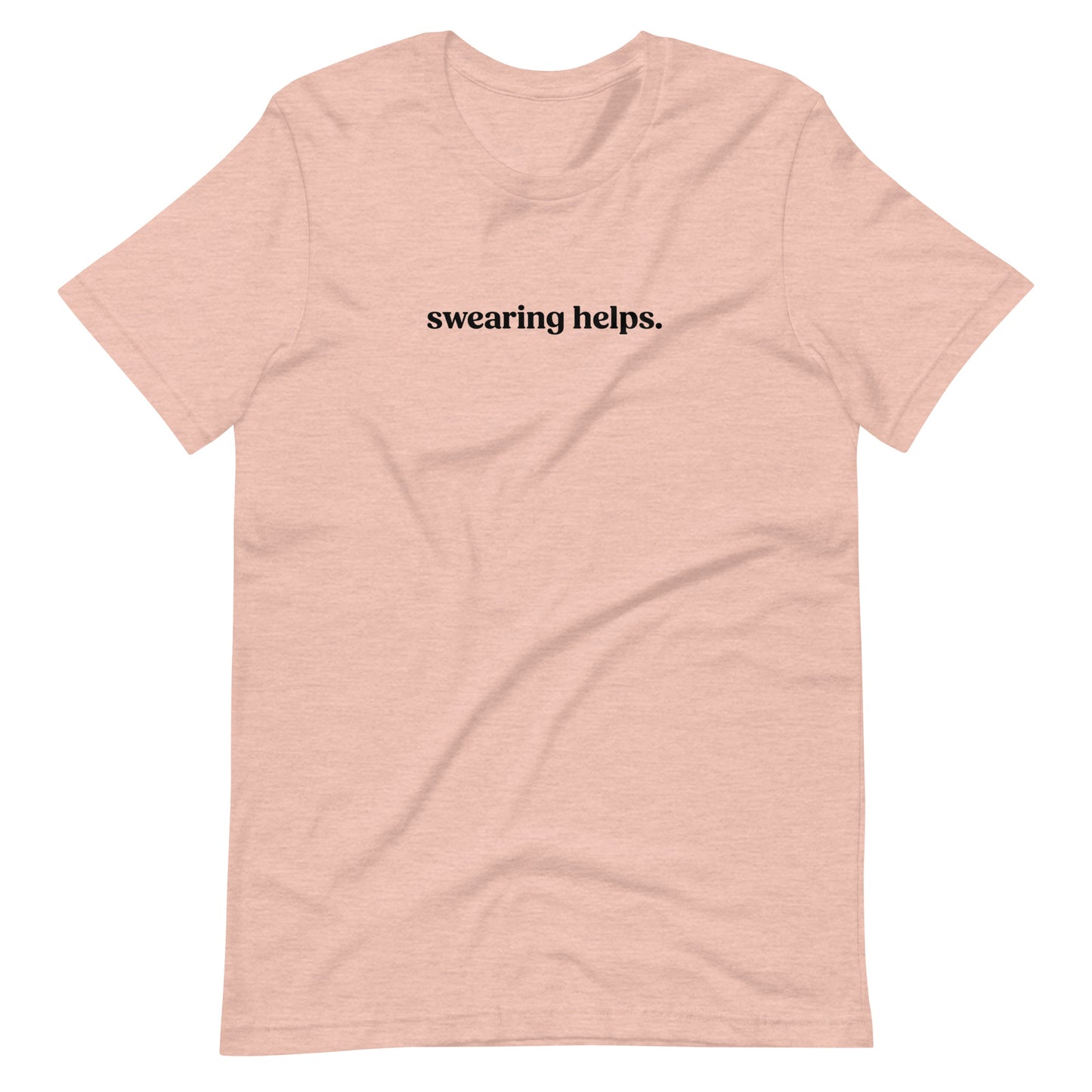 Swearing Helps Unisex t-shirt