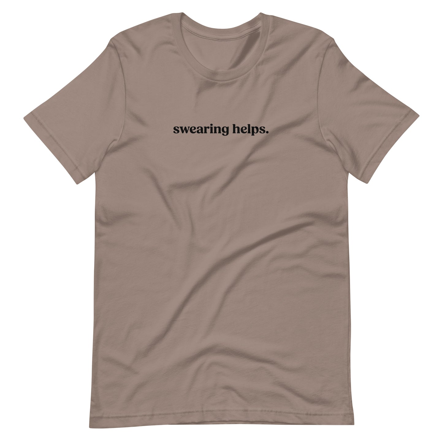 Swearing Helps Unisex t-shirt