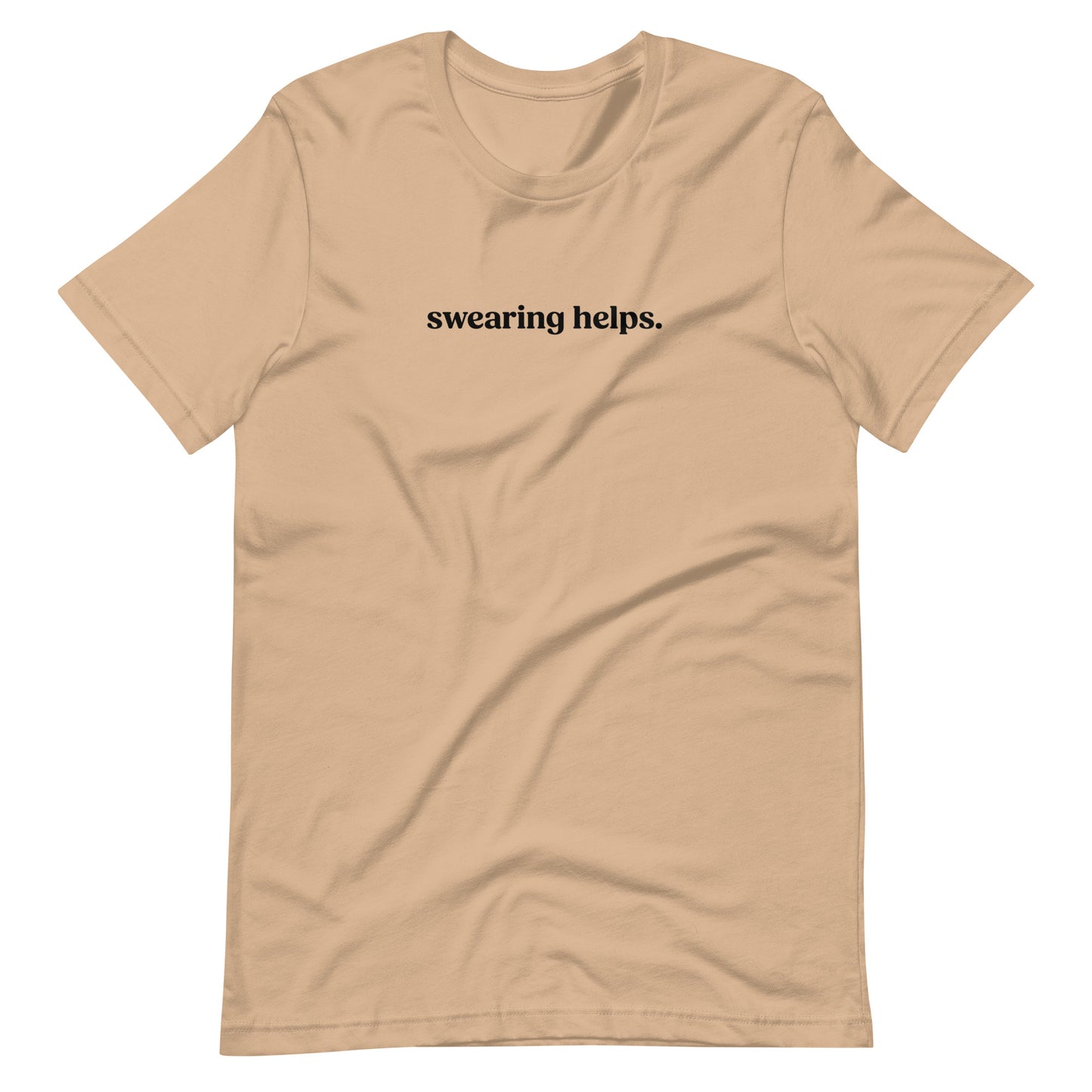 Swearing Helps Unisex t-shirt