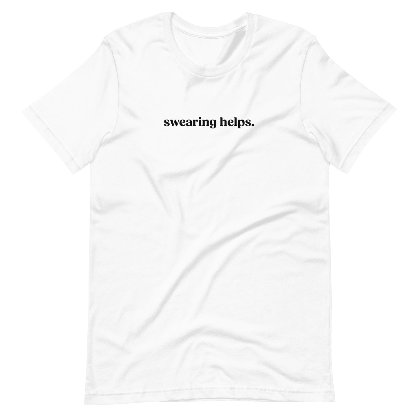 Swearing Helps Unisex t-shirt