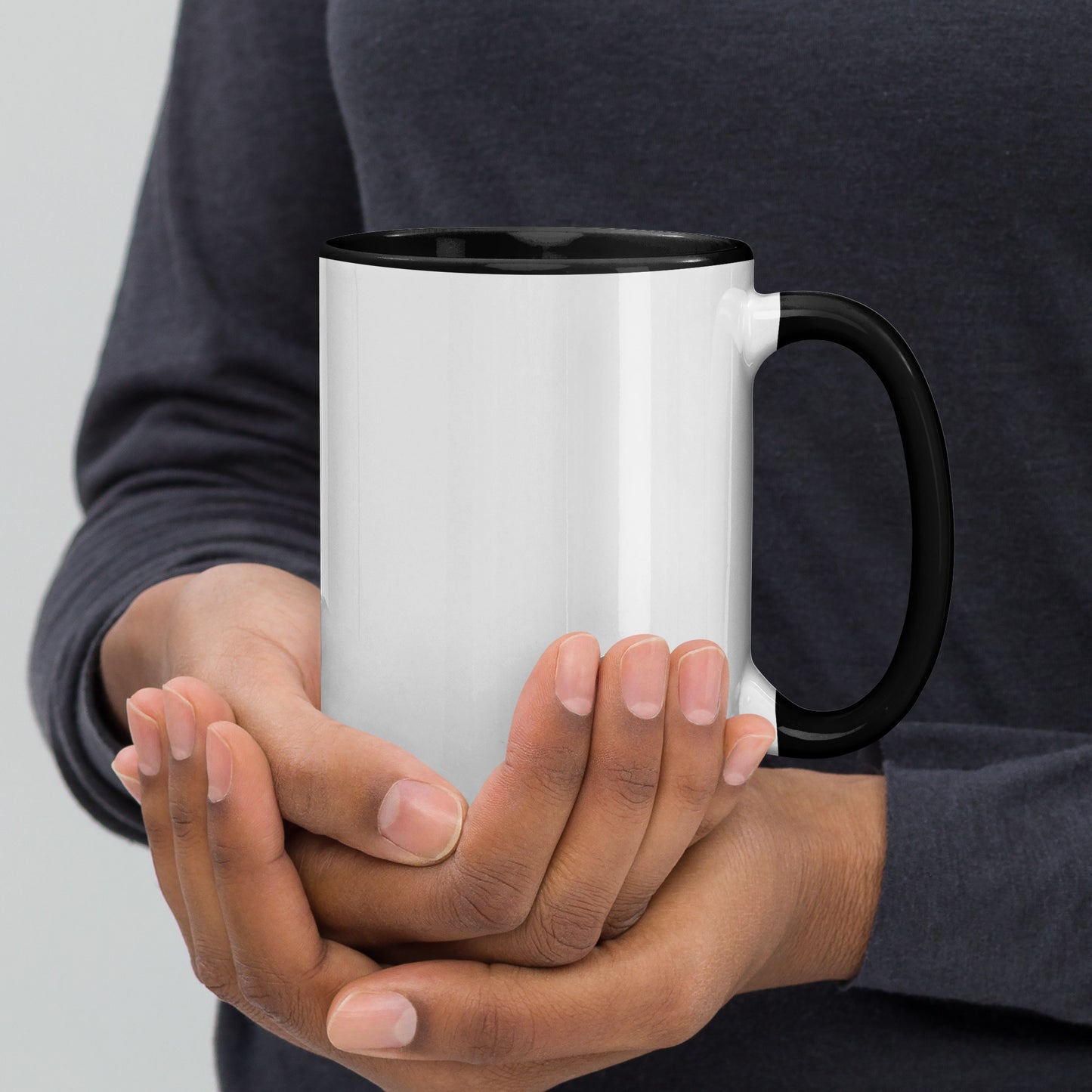 Swearing Helps Mug with Color Inside