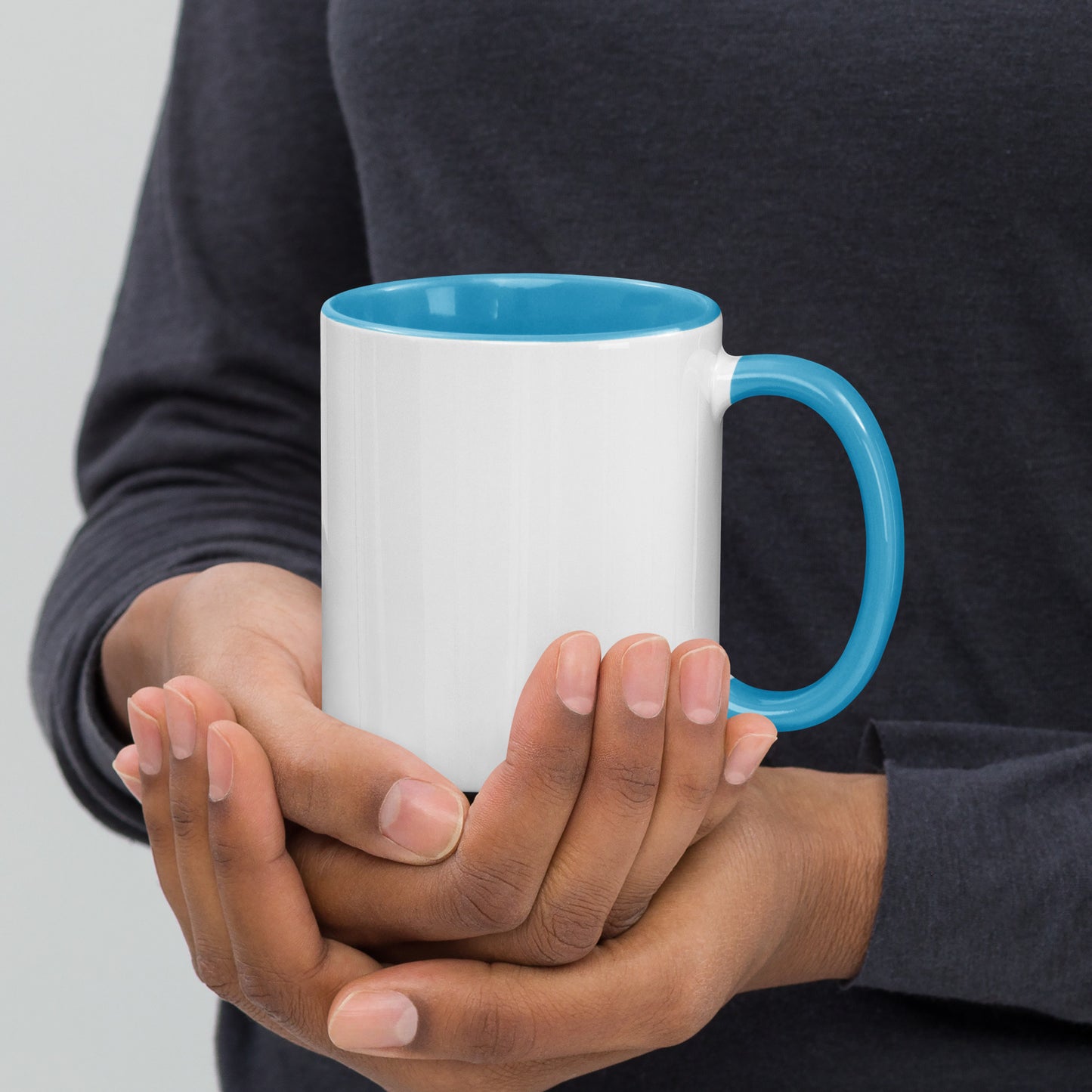 Swearing Helps Mug with Color Inside