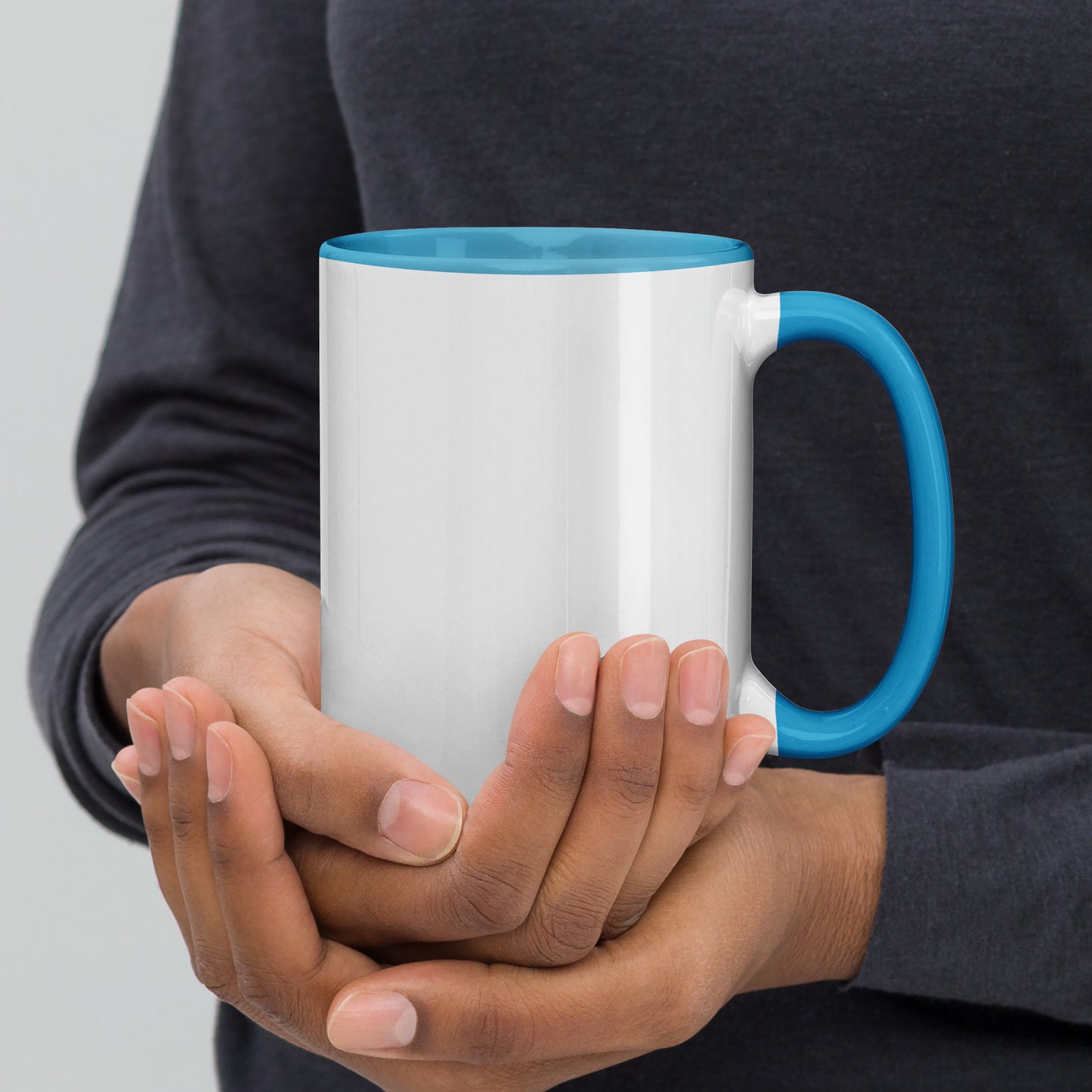 Swearing Helps Mug with Color Inside