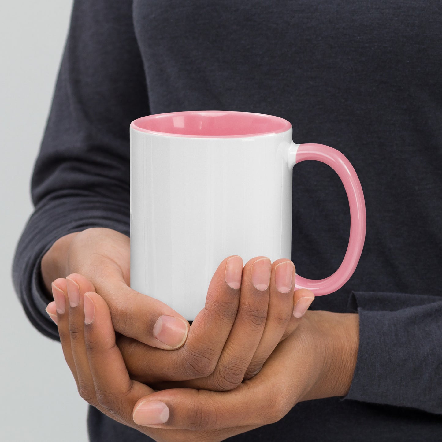 Swearing Helps Mug with Color Inside