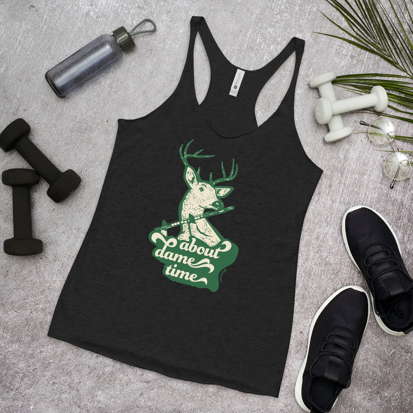 About Dame Time Women's Premium Racerback Tank