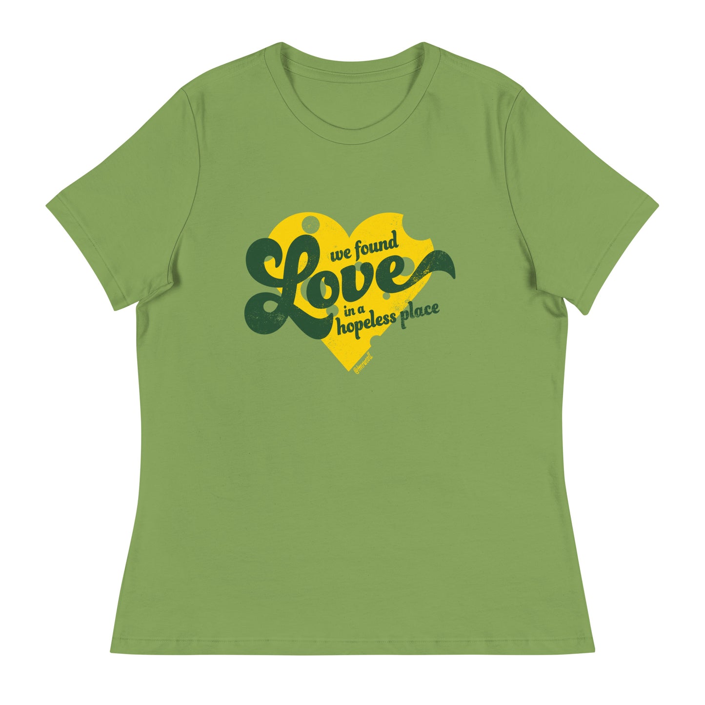 We Found LOVE Green Bay Women's Ultra Soft t-shirt